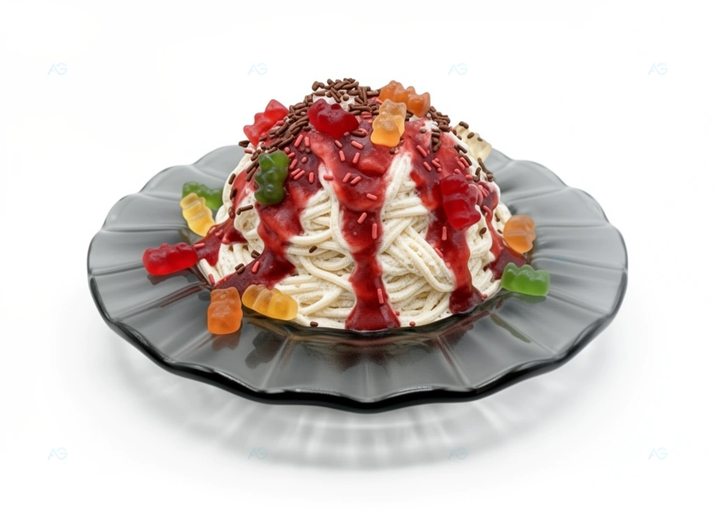 Spaghettieis Teller mini | 180mm | Grau Spaghettieis Teller mini | 180mm | Grau