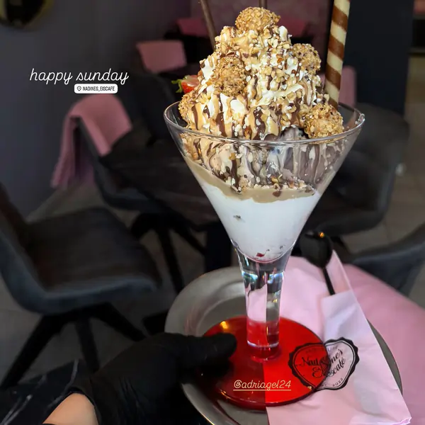 Padova Rosso Signature Coppe Gelato Nuovo