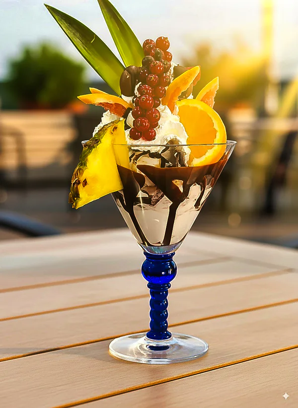 Catania Cobalto Coppe Gelato Tropicali