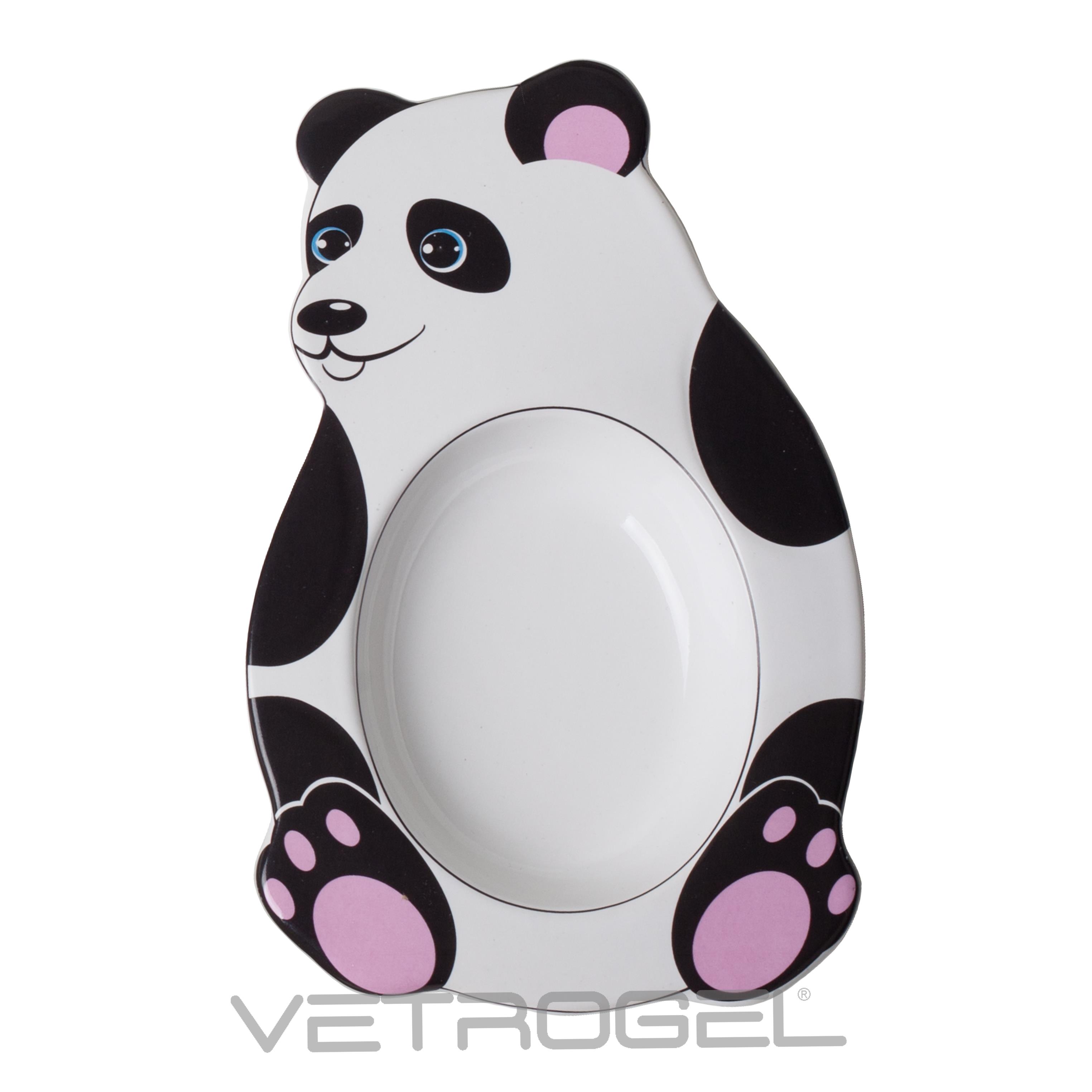 Panda / Kinderteller / Keramik