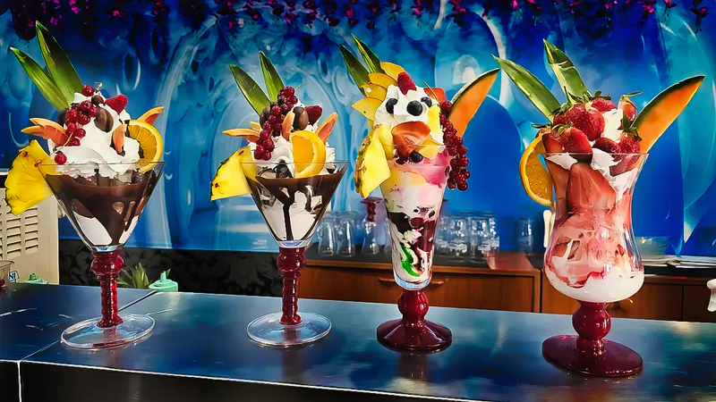 Collezione Rosso Tramonto Bicchiere Dessert