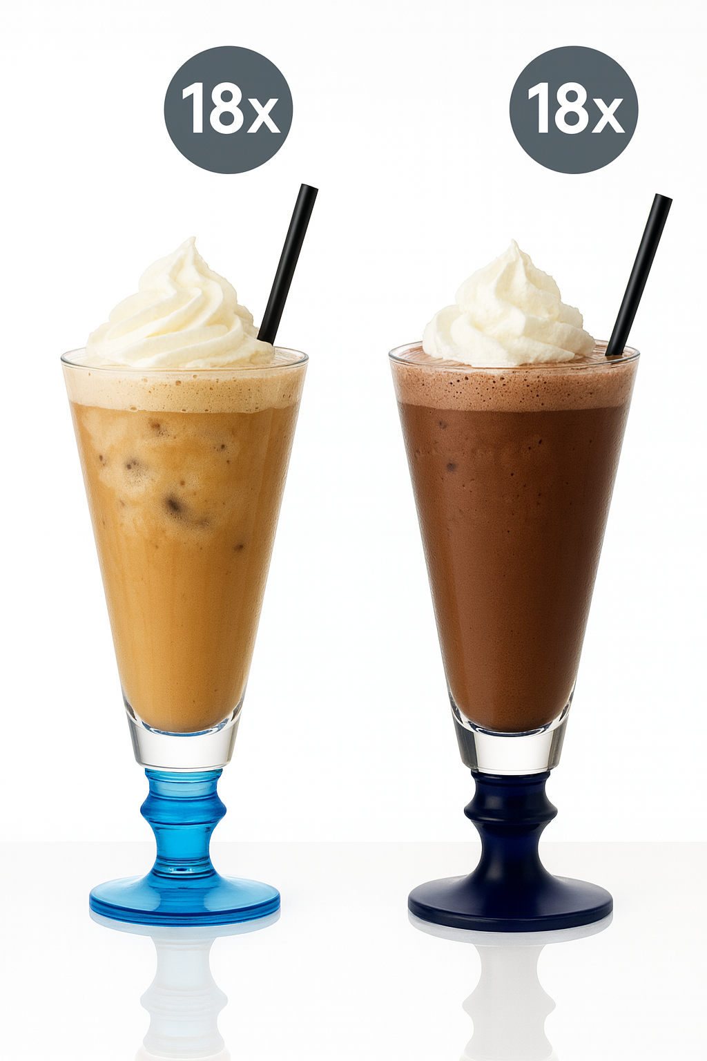 Iced coffee and Schoko Collection